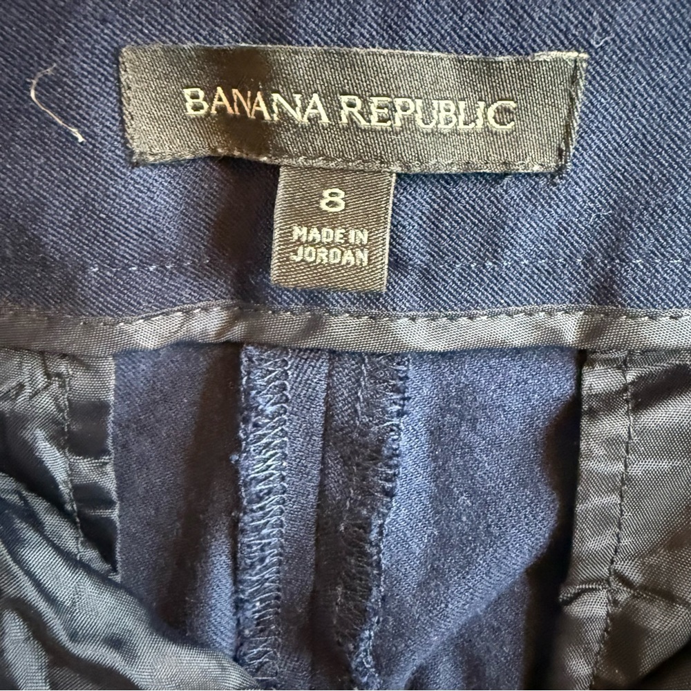 Banana Republic Deep Blue Boot Cut Trousers - Picture 5 of 6